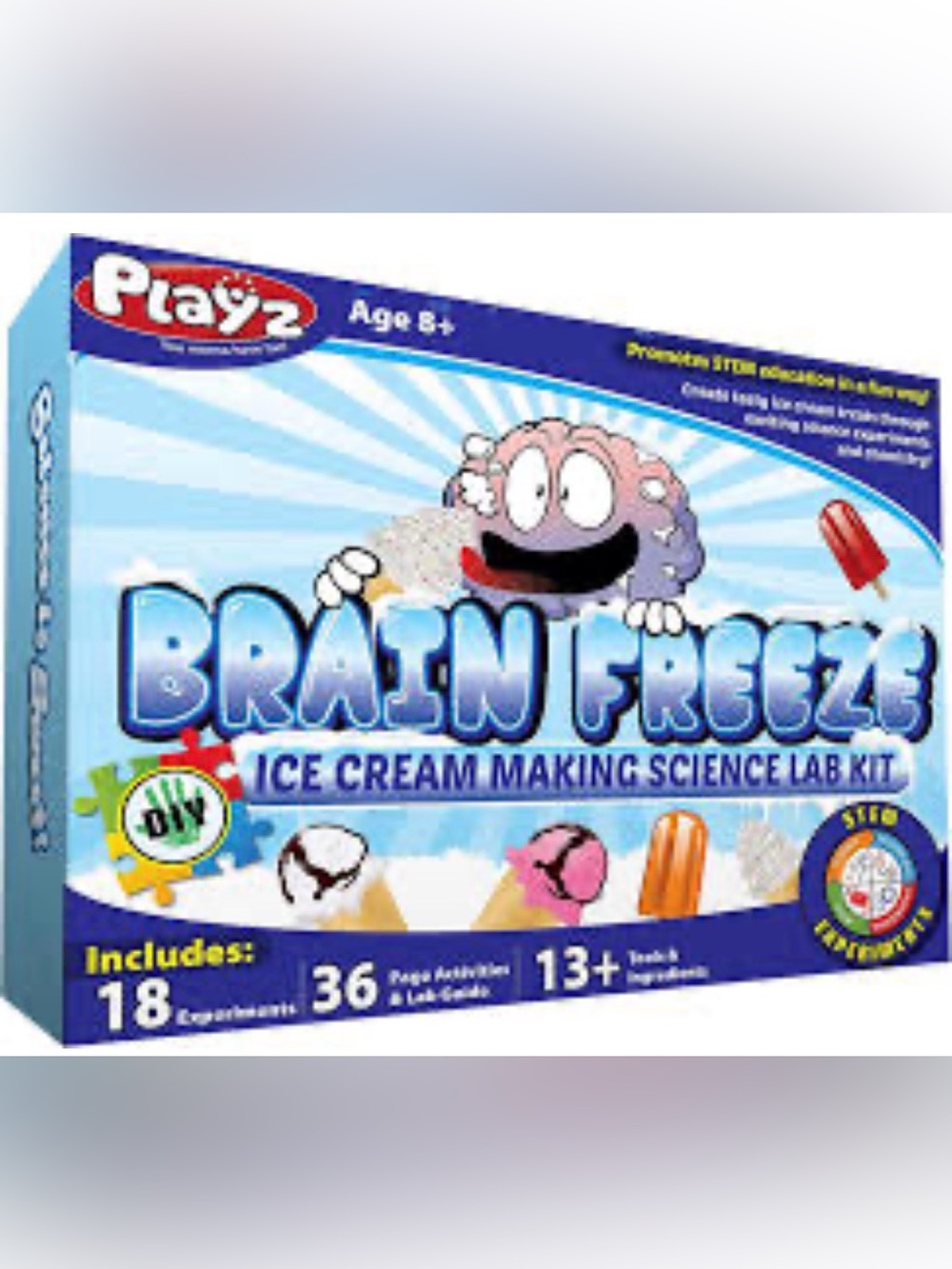 Brain Freeze Ice Cream Making Science Lab Kit - ⭐️NWT⭐️